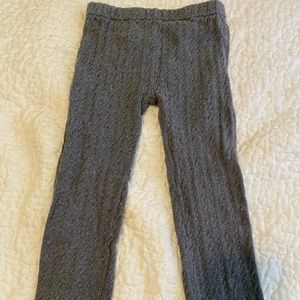 Gap size 5 thick cable knit leggings